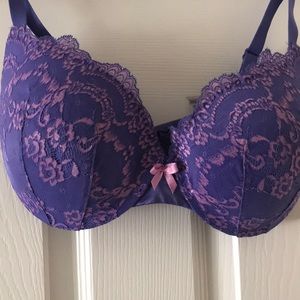 Maidenform Purple and Pink Bra